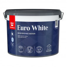 Tikkurila Euro White / Тиккурила ЕВРО ВАЙТ краска для потолков