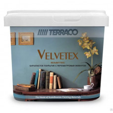Terraco Velvetex / Террако ВЕЛЬВЕТТЕКС бархатистое покрытие с перламутровым эффектом
