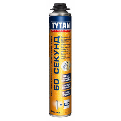 Tytan Professional / Титан Профешенл 60 Секунд Пена-клей профессиональный