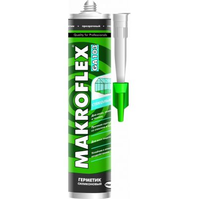 Makroflex GA103 / Макрофлекс ГА103 Герметик силиконовый для стекла