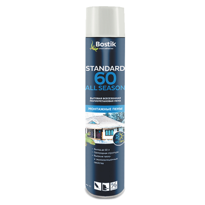 Bostik / Бостик Standard All Seasons 60 Пена стандарная всесезонная