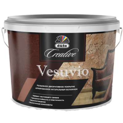 Dufa Creative Vesuvio Покрытие декоративное рельефное эффект настоящего самана