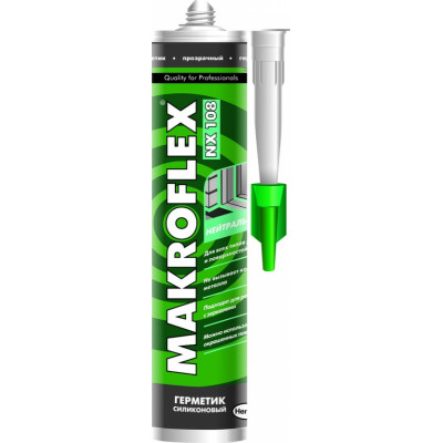 Makroflex NX108 / Макрофлекс НИкс 108 Герметик силиконовый нейтральный универсальный