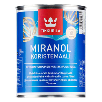 Tikkurila Miranol / Тиккурила Миранол Краска декоративная акриловая полуглянцевая