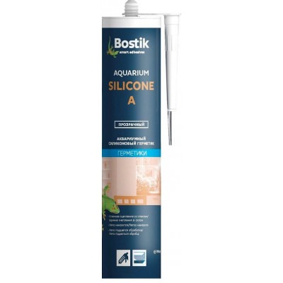 Bostik Aquarium Silicone A / Бостик Аквариум Силикон А Герметик силиконовый аквариумный
